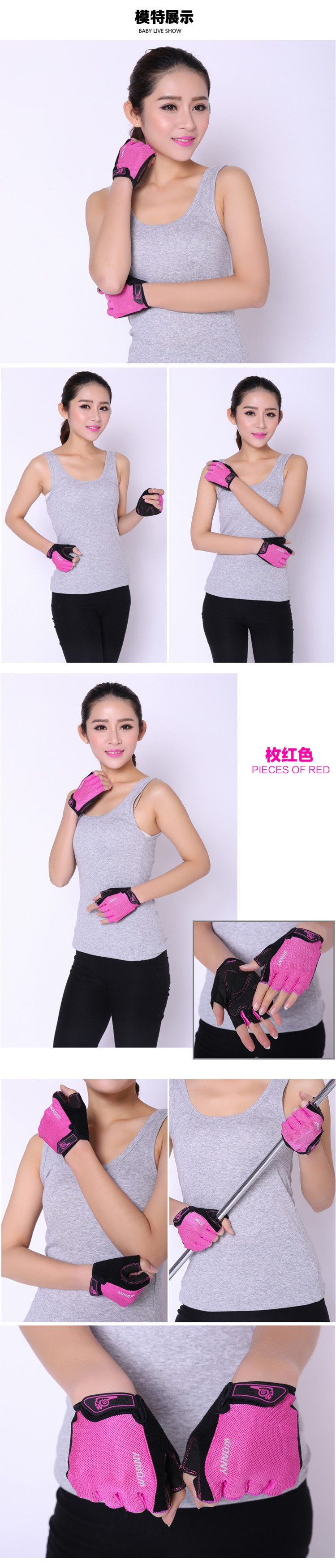 Gants de cyclisme mixte WONNY - Ref 2246192 Image 15