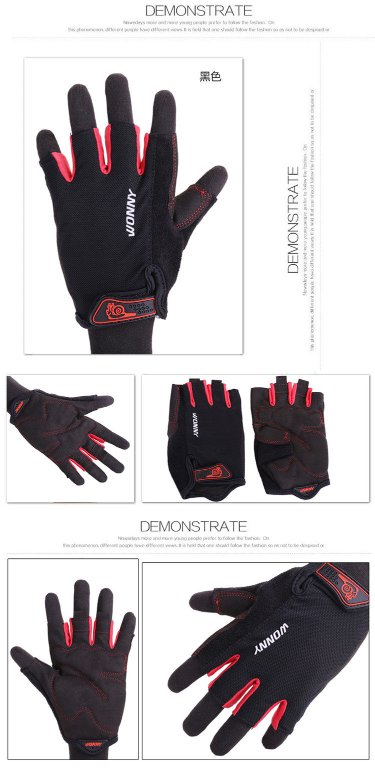 Gants de cyclisme mixte WONNY - Ref 2246192 Image 13
