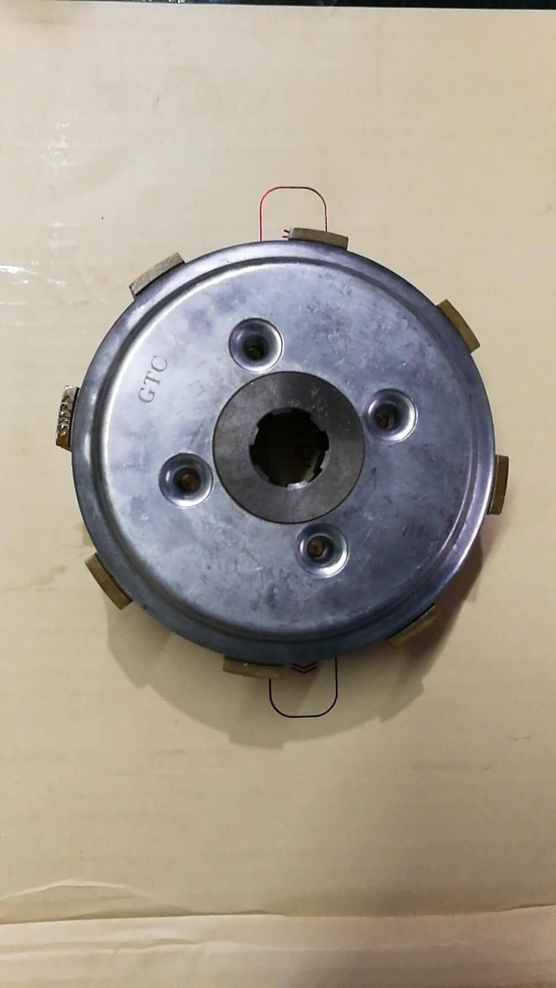 Applicable geodesy king DD250 CA250 clutch double cylinder Qianjiang QJ250 Night Eagle 250 clutch