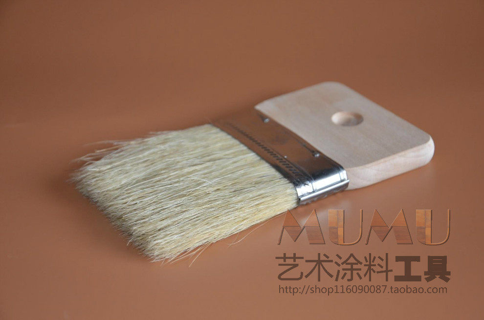 Art paint paint brush brush of pig brush gold sand sand sand brush 3 inch 4 inch brush