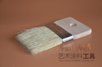 Art paint bristles brush paint brush brush on the material brush gold sand silver sand brush 3 inch 4 inch brush