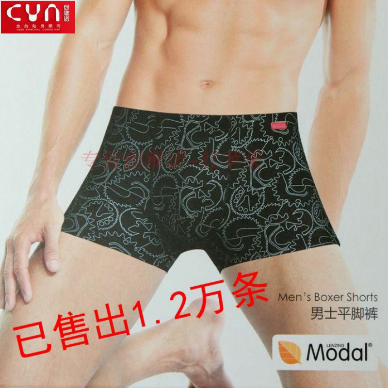 CYN 9752 mens Modal boxer comfortable breathable classic mid-waist men's underwear 2 price