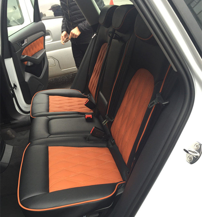 Car bag leather seat modification custom-made Q5 A4L A6L Q3 A3 interior door panel foreskin