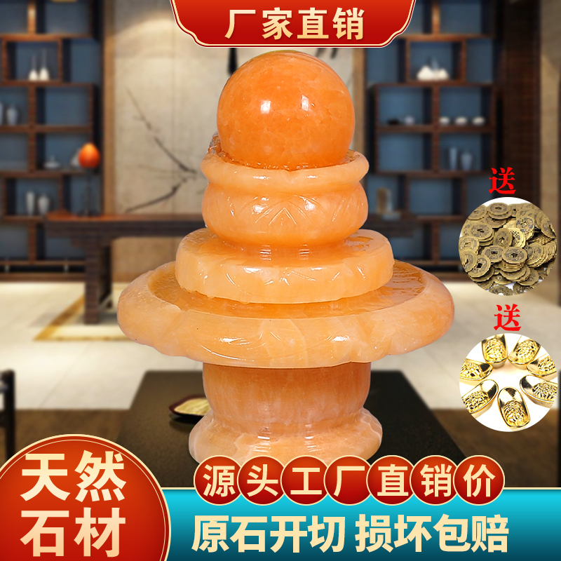Flowing Water Ornaments, Translucent Stone Balls, Mountain Water Fountains, New House Creative Home Decoration, Office Rockery Crafts Flowing Water Ornaments, Translucent Stone Balls, Mountain Water Fountains, New House Creative Home Decoration, Office Rockery Crafts
