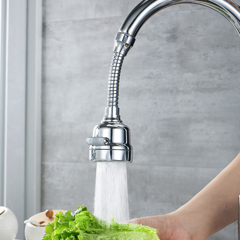 Kitchen faucet splash-proof head extension extender filter nozzle shower sprinkler aerator splash-proof faucet nozzle