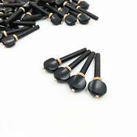 4/4 Ebony Round Yellow Circle (4 штуки)