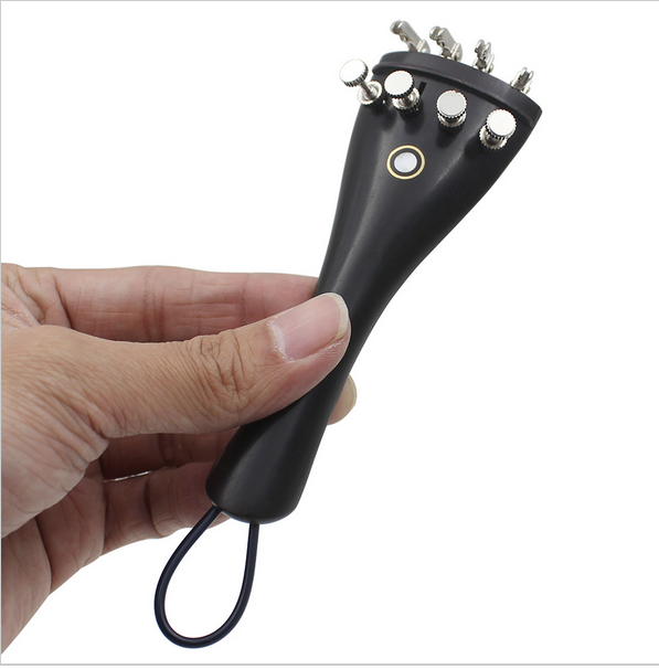 Violin ebony string board with 4 fine-tuned tail rope High-grade violin accessories Complete models 4 4