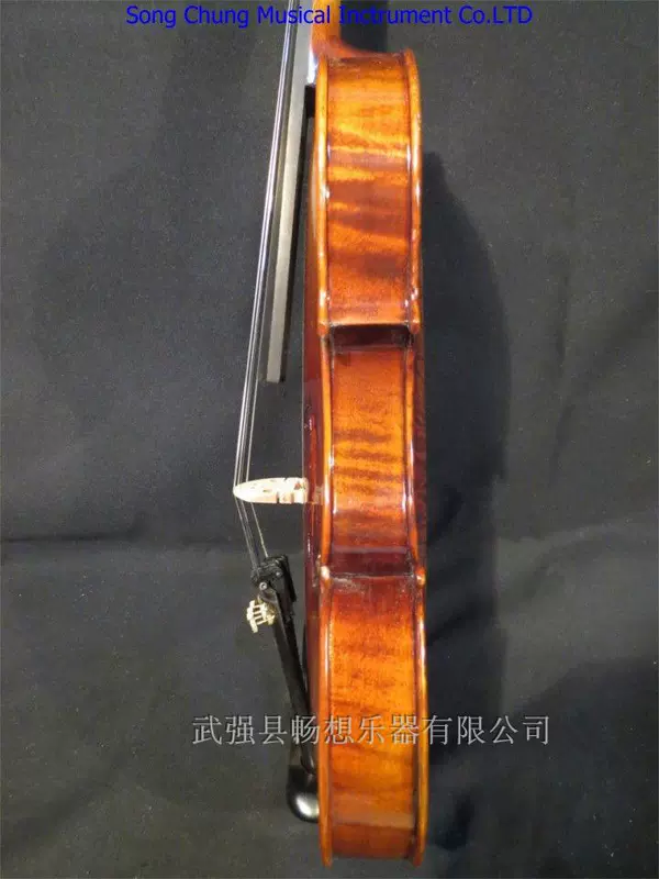 Nhạc cụ tưởng tượng của quận Wuqiang, đàn violin 4/4 dây, đàn violin đơn, đàn ông tinh xảo chạm trổ # 8111 - Nhạc cụ phương Tây