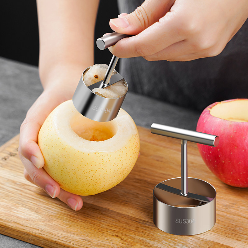 Sydney Excavator 304 stainless steel stew pear mold dig apple rice fruit core dig pear nucleus