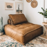 Итальянский минималистский ретро -пагимонт модуль модуль тофу блок Блок диван комбинация скандинавской гостиной смайлики промышленного стиля