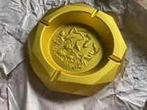 Customized metal ashtray-CNC machining center three-axis and five-axis machining-aluminum alloy creative artwork gift giving