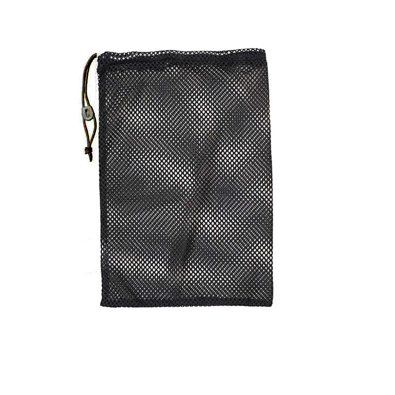 Snorkeling Sambo Equipment Black Mesh Bag Fins Drawstrings on Both Sides Enlarged Bundle Pocket Bag Environmentally Friendly Fins Mesh Bag