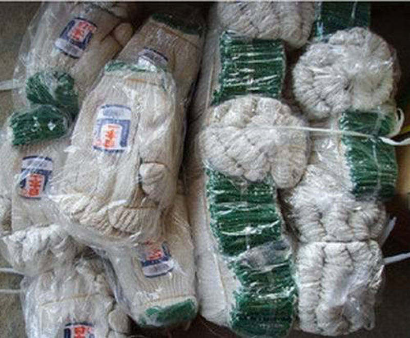Cotton Yarn Gloves Glove Industrial Gloves Labour Gloves for about 500G yards