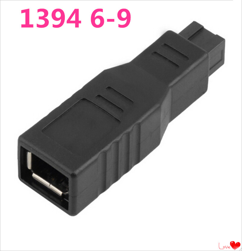 1394 firing line conversion head 9P 6P 6P 400 400 turns 800 6 needle mother to 9-pin male notebook adapter