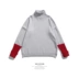 Áo len cổ lọ cao cổ mùa xuân của BJHG áo cardigan nam Cặp đôi áo len