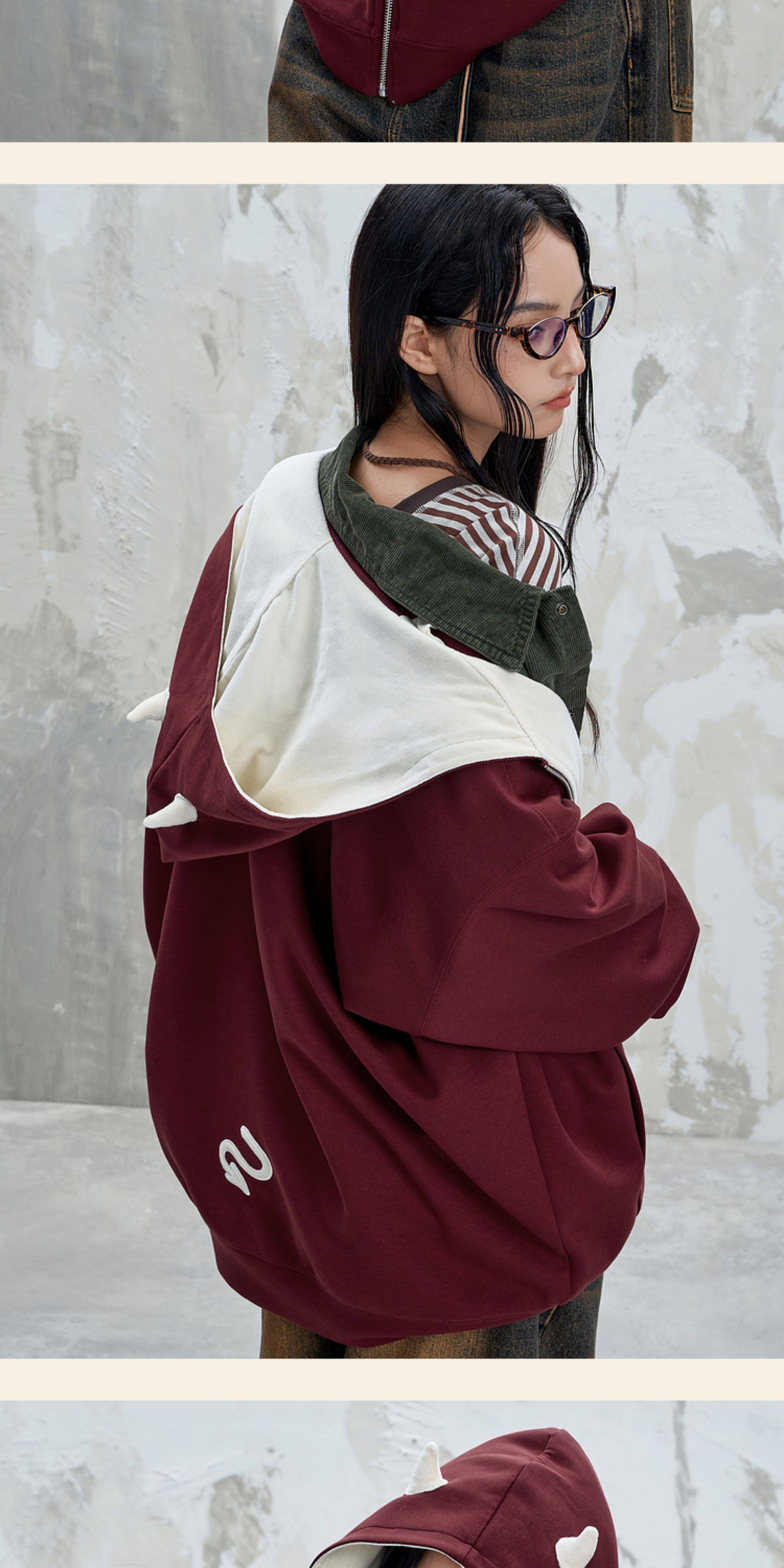 BJHG Reckless Little Devil Zip-Up Hoodie