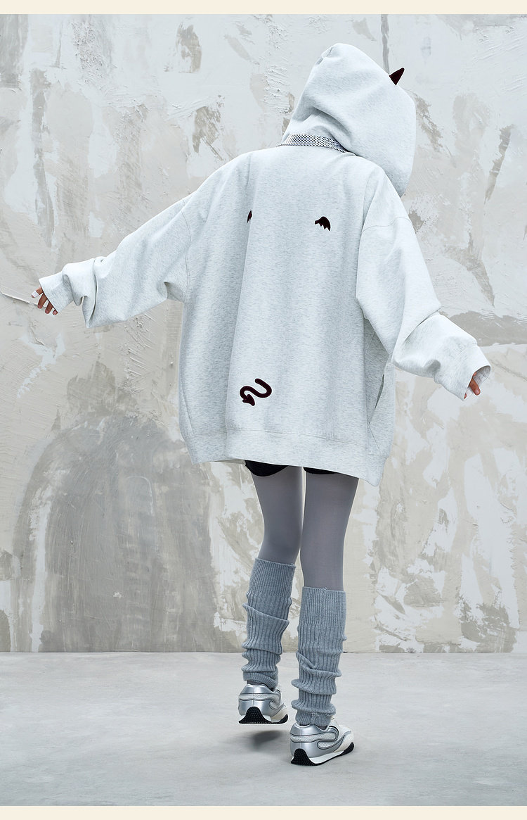 BJHG Reckless Little Devil Zip-Up Hoodie