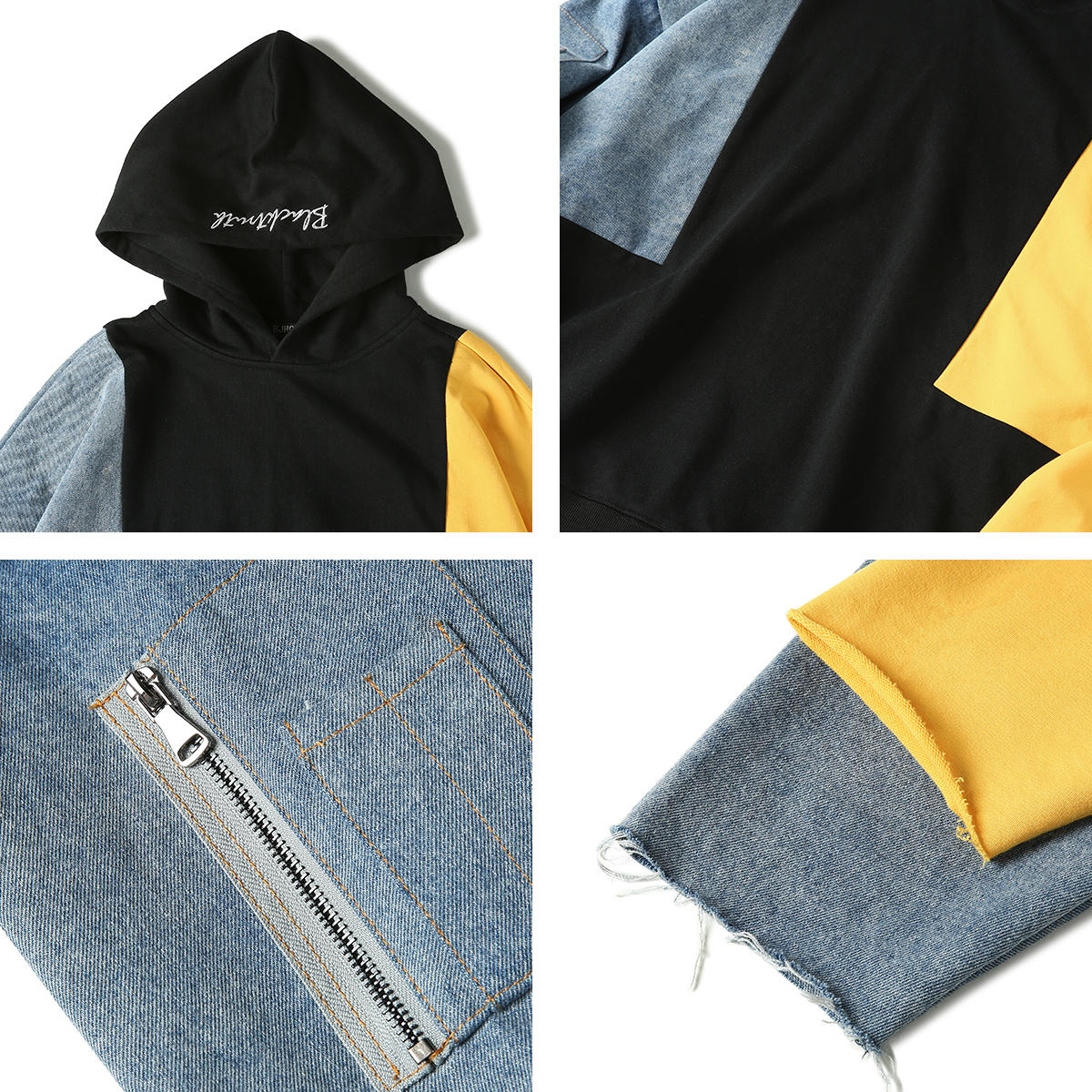 Sweatshirt homme BJHG en Coton - Ref 3128525 Image 4