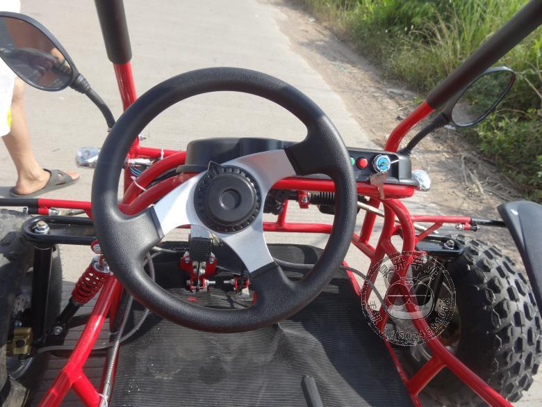 Xe mô tô bốn bánh ATV Karting 125cc Kart Xe máy việt dã 8 inch Ghế đôi Giải trí đặc biệt Canopy xe cào cào 50cc