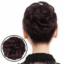 Wig flower bud female fashion ball head fluffy hair hair wig circle curly hair bag shape adult simulation wig Bud