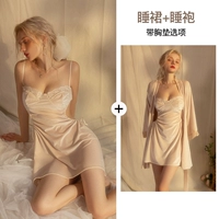 Бархатный комплект, топ с чашечками, цвета шампанского