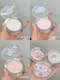 Flortte Flower Lolia Bunny 공동 브랜드 자연 핑크색 흑백 형광펜은 자연스럽게 얼굴 무광택을 밝게합니다.