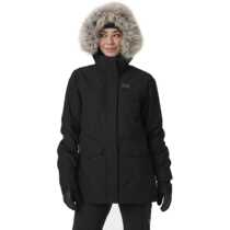 Shan Shop USA Helly Hansen Womens Snowbird P Cotton Waterproof Cotton Bladder Jacket