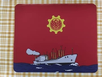 (Sold out) Lingao Qiming Mouse Pad The Holy Boat Custom Peripheral Mouse Pad