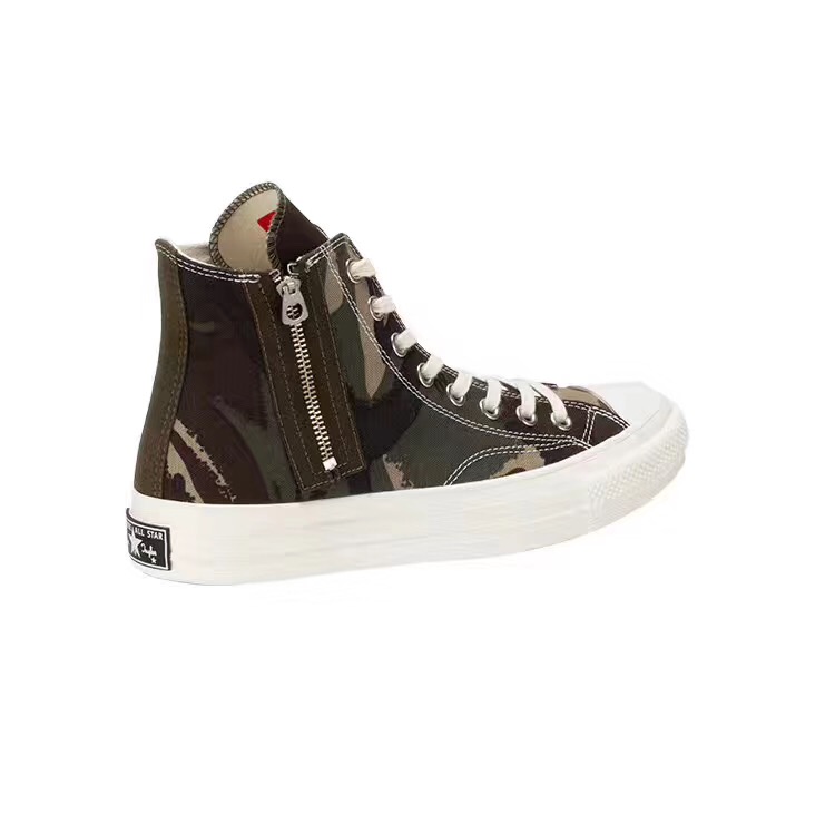 18AW CONVERSE ADDICT CHUCK TAYLOR NIGO Z HI コンバース アディクト チャックテイラー カモ HUMAN MADE 25.5cm 新品 Converse converse addict - Gem