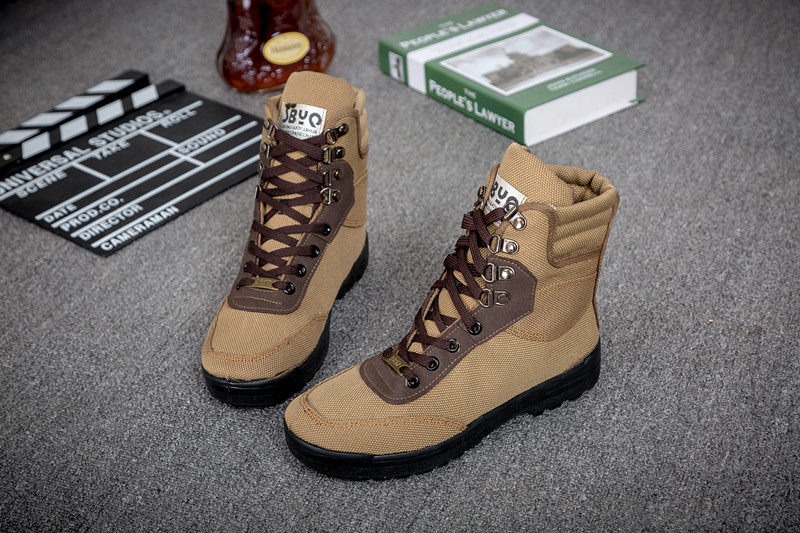 Bottes militaires en toile - amortissement - Ref 1399949 Image 17