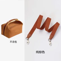 Чистая коричневая ширина 2,5 см. Серебряная пряжка по умолчанию