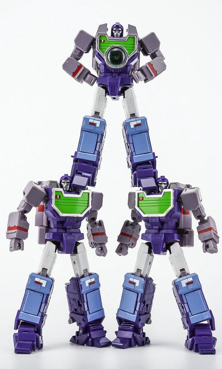 Transformers Masterpiece KFC Toys EAVI METAL P-5A Opticlones Reflector in stock