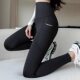 Leggings ແອວສູງ hip ຍົກ ໂສ້ງ yoga ແລ່ນ ບາງ