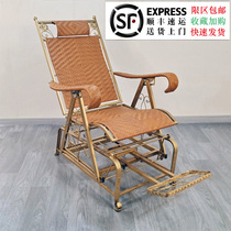 New Balcony Iron Art Rocking Chair Imitation Vine Choreography Nap Chair Home Reclining Chair Multifunction Adult Carefree Chair Direct Selling