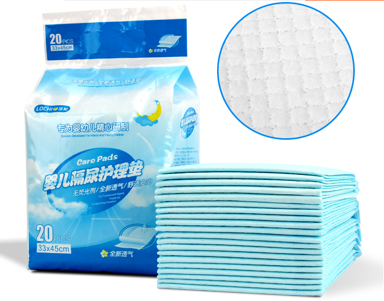 Leichi Baby Diaper Care Mat 20 Pieces Fit 33 * 45cm Disposable Mattress Care Cushion Urine Mat