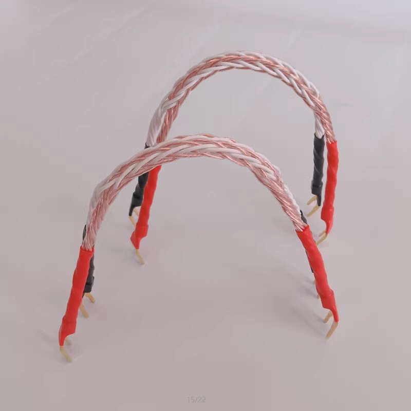 Jinbao 12Tc Single Crystal Copper Audio Jumper Cable Hifi Audiophile-Grade Speaker Cable Bridge Cable Connection Wire Jinbao 12Tc Single Crystal Copper Audio Jumper Cable Hifi Audiophile-Grade Speaker Cable Bridge Cable Connection Wire