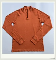 Half Zip Soft - Кирпично-красный