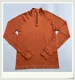 Half Zip Soft - Кирпично-красный
