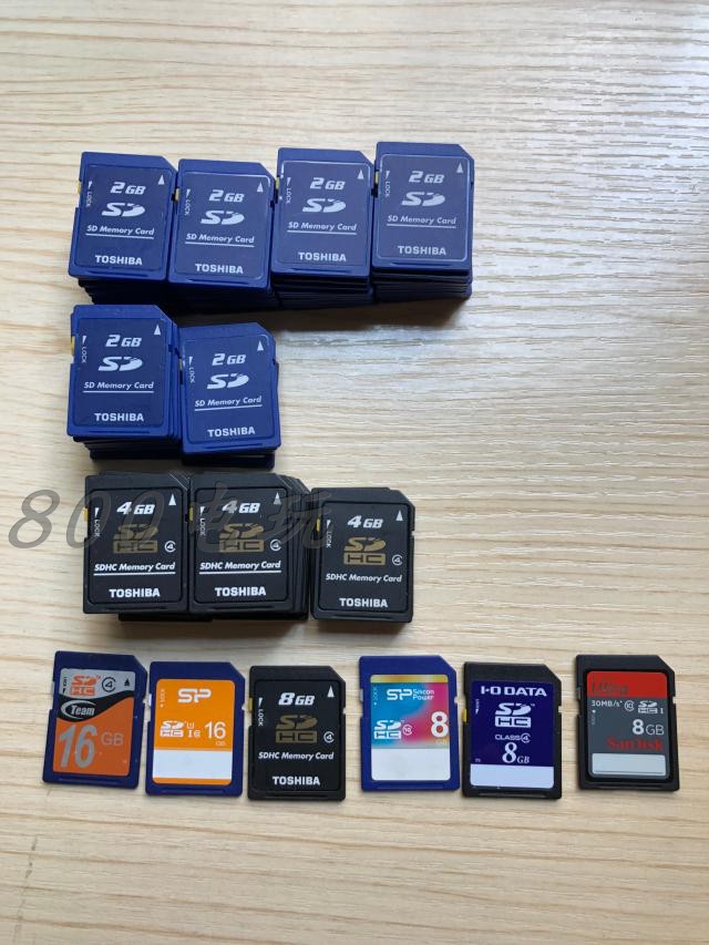 Used SD 2GB 4GB SD Card Camera Card SD Memory Card SD Memory Card