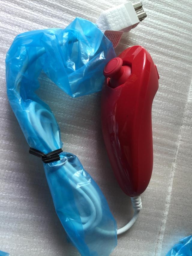 Tay cầm gốc Wii Tay cầm cong Wii gốc WIIU được sử dụng tay cầm bên trái Đường thay đổi ban đầu - WII / WIIU kết hợp 	wii bowling