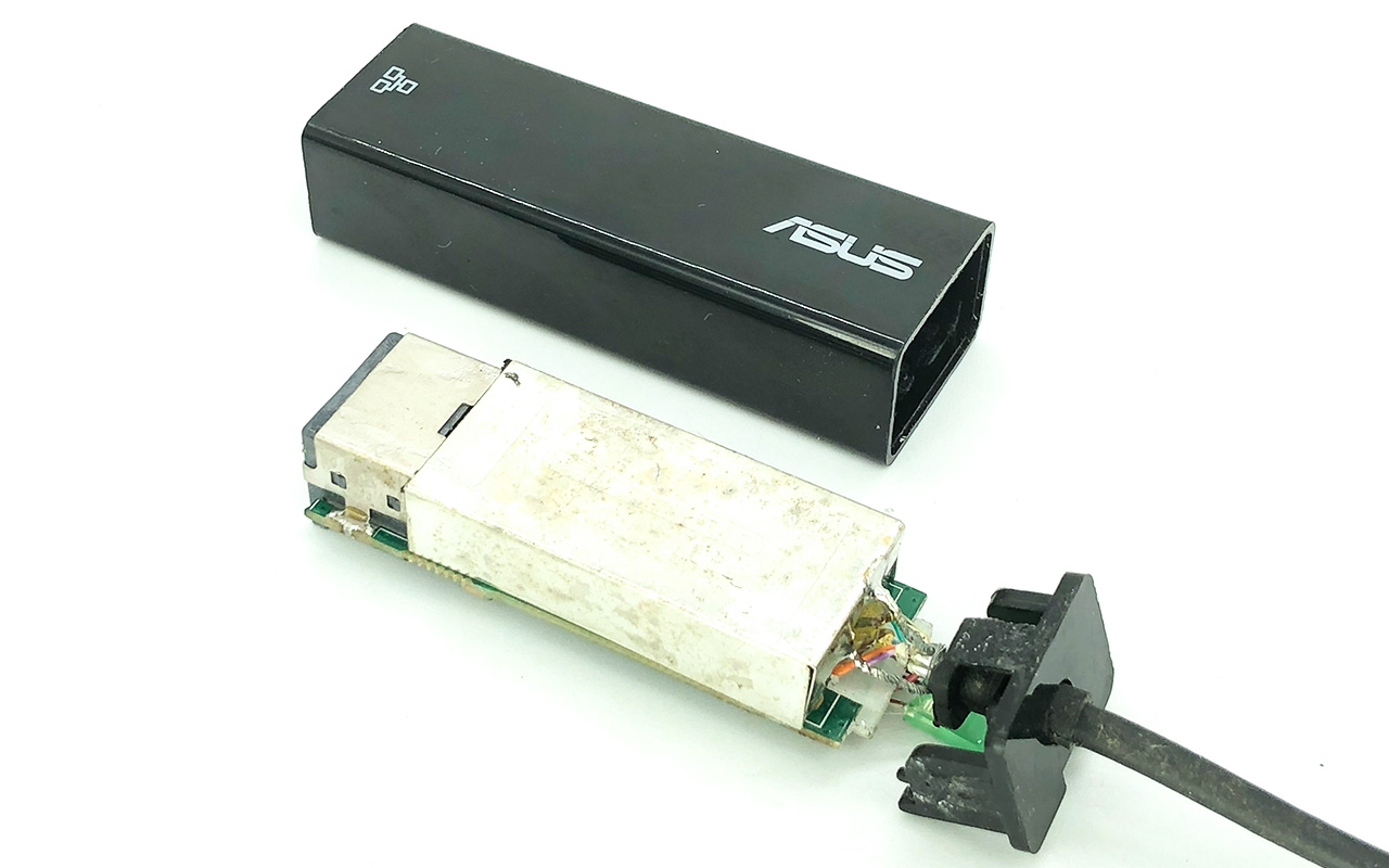 ASUS 华硕90XB05WN-MCA010 USB3.0 转千兆以太网口卡 RTL8153转换器免驱动OH102 USB3.0 TO RJ45 DONGLE 1000 MBPS