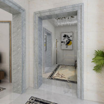  Imitation marble door frame door cover package edge Artificial stone package door frame door hole shape passageway decorative lines customized