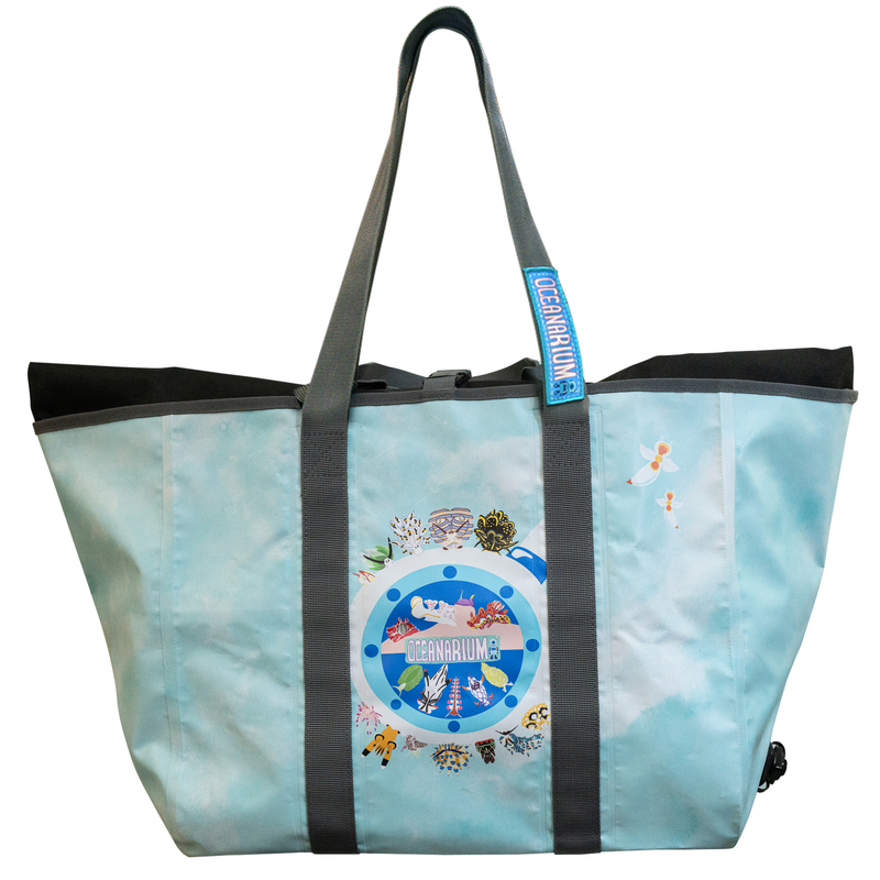 Oceanarium Waterproof Bag 50 Liters Beach Diving Free Diving Equipment Can Be Submerged, Can Hold Mermaid Fins