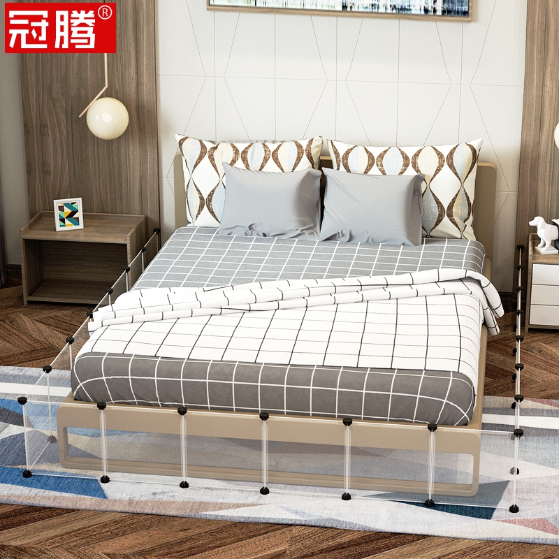 Bed bottom gap barrier bed under the bed edge strip anti-cat anti-dog drill closed dust-proof anti-ash clapboard bed bottom baffle