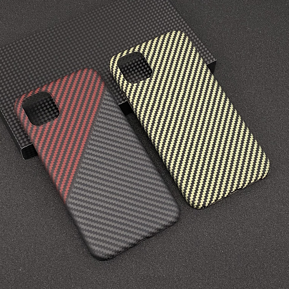 Apply Apple iphone11ProMax Green Kevlar phone protective shell 11pro Carbon fiber light thin protective sheath