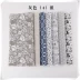 Tự làm thủ công nhóm vải bông vải Grey đồng bằng dệt 25 * 25cm 10 * 10 Xiao Butou vải hoa - Vải vải tự làm Vải vải tự làm