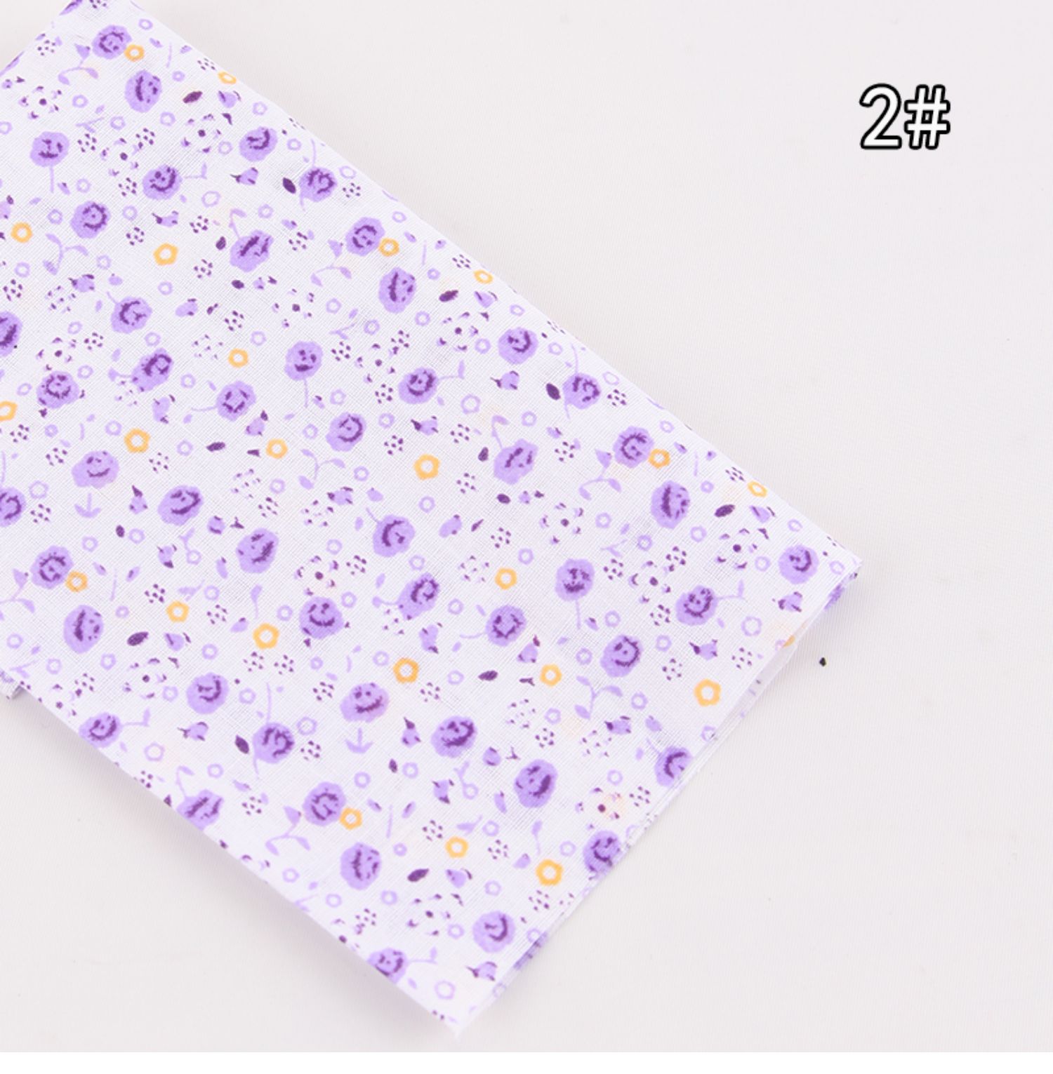 DIY tay chần vải vải tím áo cotton đặt 25 * 25CM / 50X50CM vải da cá 100 cotton