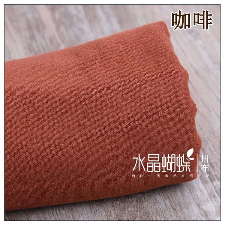 Một phần tư mét thủ công DIY kẹo mềm bằng gỗ len 8 màu Vải nhuộm Nhật Bản vải cotton vải cotton dày