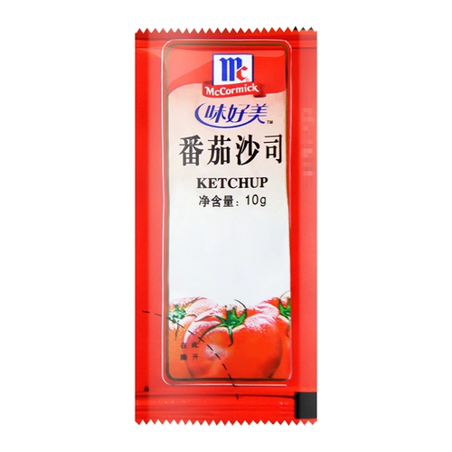 10G*20 упаковок вкусного томатного соуса паста бутерброд с бутербродом фри ручной усадок томатный соус