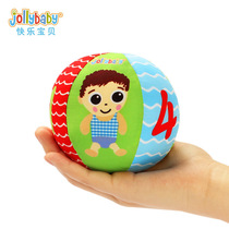 jollybaby новорожденный малыш игрушечный мячик 3-6-12 месяцев 1 год 1 год старая детская рука хвалит мяч чтобы успокоить рэттл